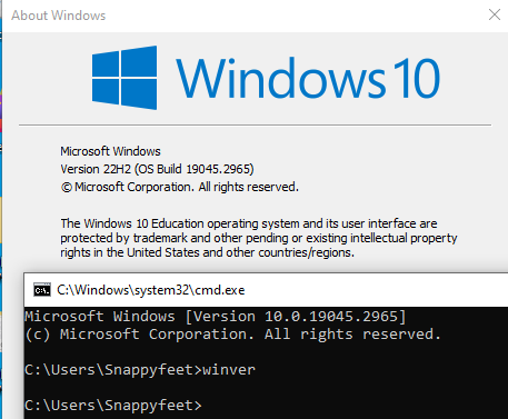 System Information (VM)